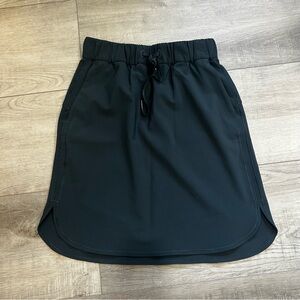 Lululemon Forest Green On The Fly Skirt - Size 4
